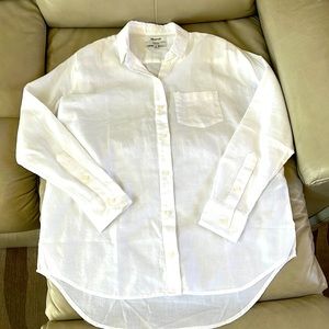 Madewell Oversized White Shirt